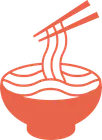 Ramen bowl icon